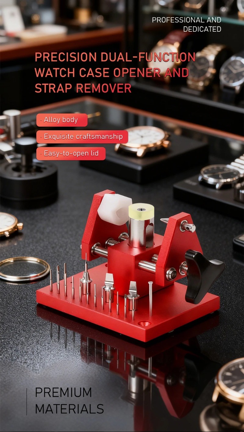 Watch Band Adjustment Mechanism for Opening The Back Cover of The Watch