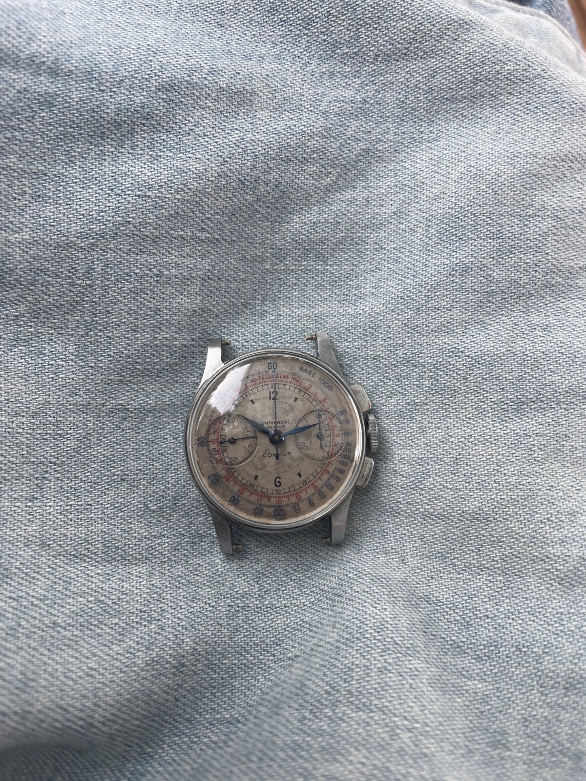 Universal Genève Compur | Vintage watch Chronograph
