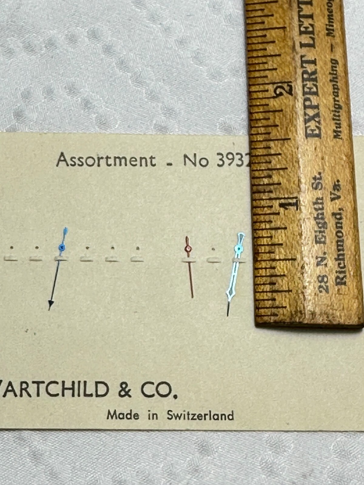 Swartchild Assortment 393258 Second Hands LOT AS SHOWN 20-49
