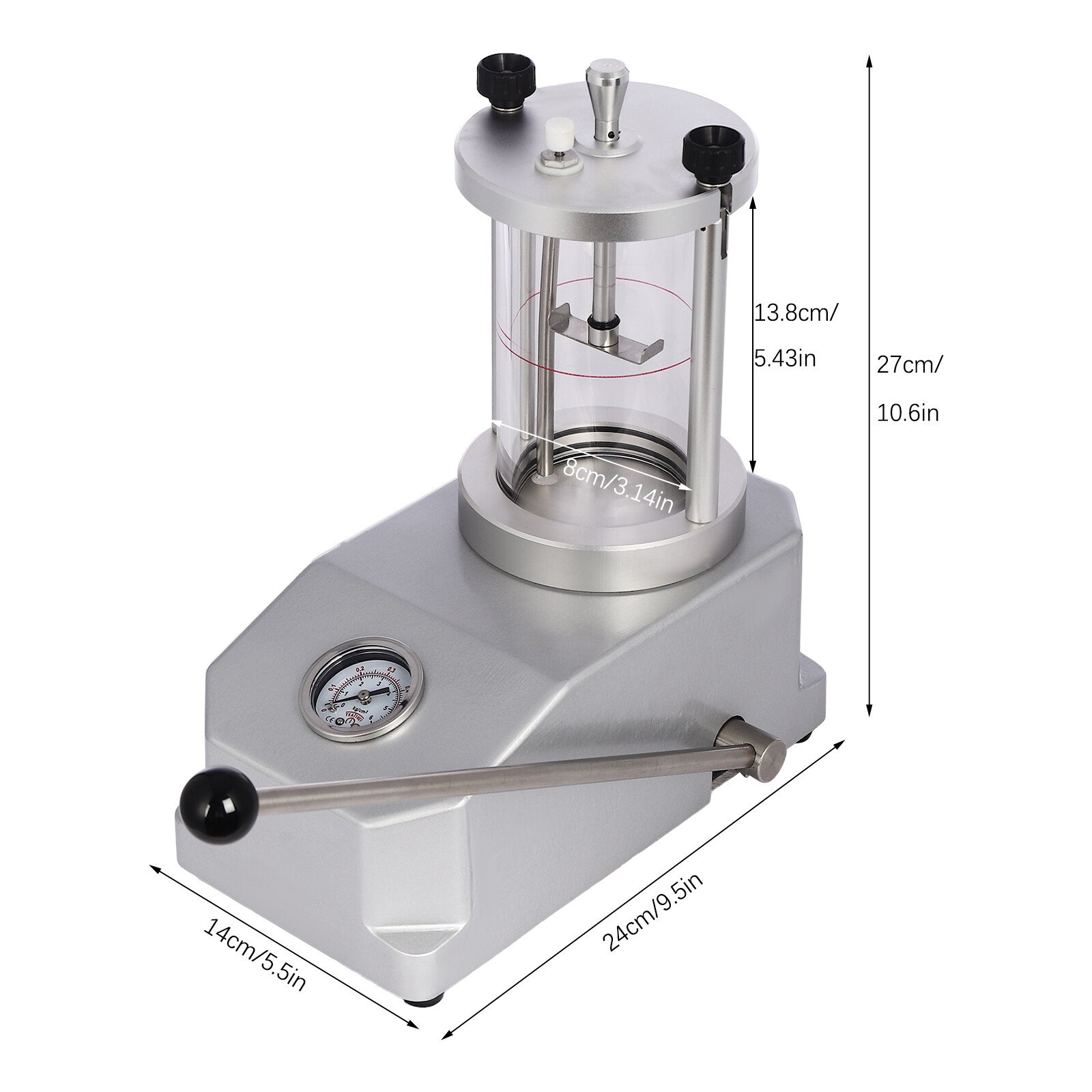 Watch Case Waterproof Pressure Tester & Watch Case Water Resistant Test Machine