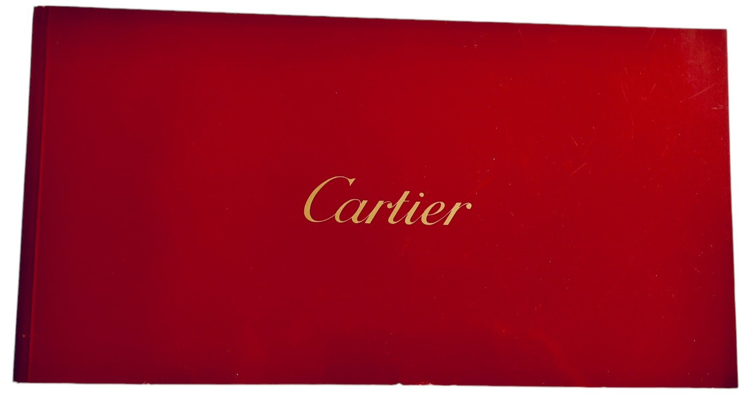 Vintage Cartier Brochure Catalog Booklet 1996 Pens Purses Watches Accessories