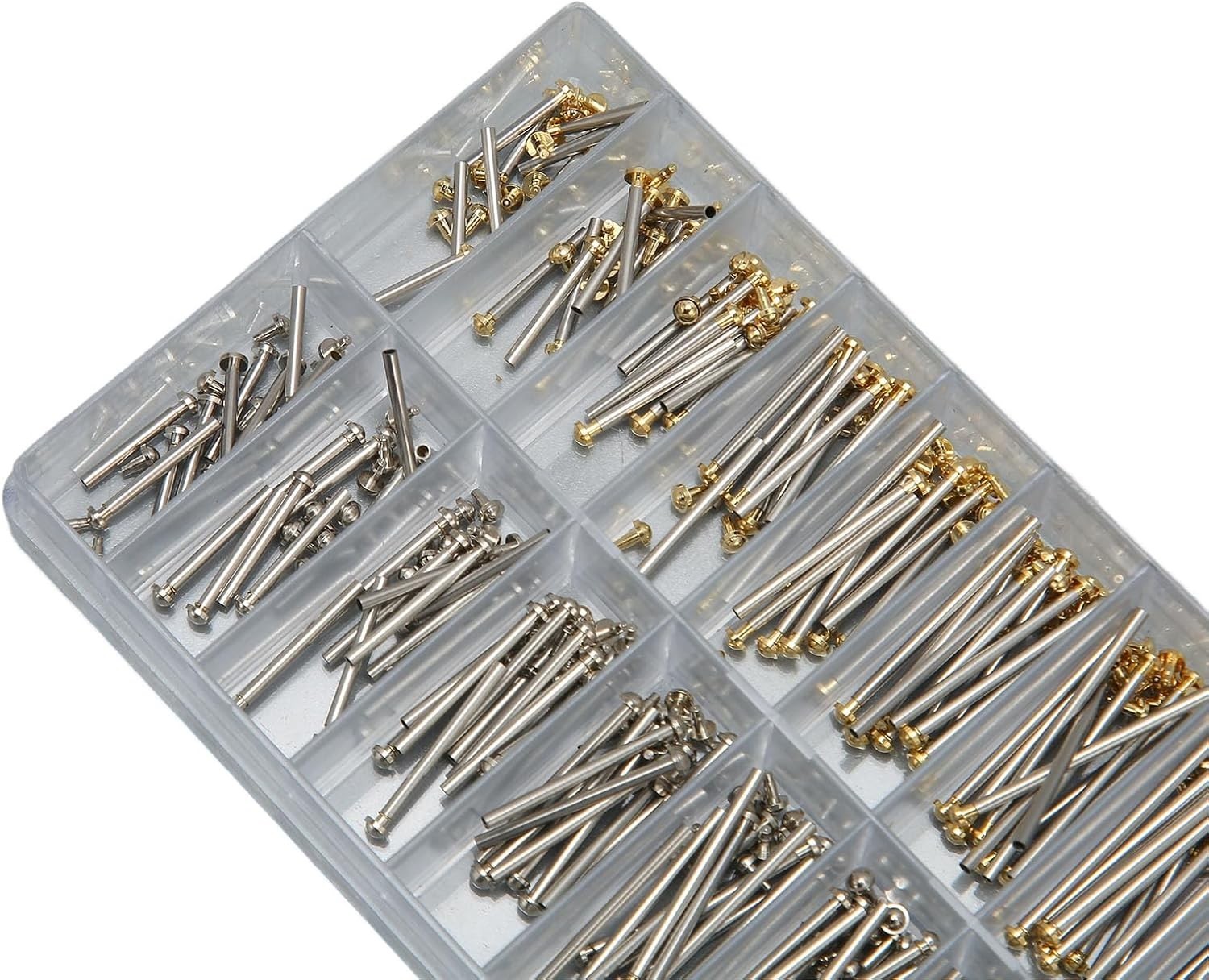 Watch Band Pins, 200 Pcs Stainless Steel Watch Strap Screw Tube Link Pin Conn…