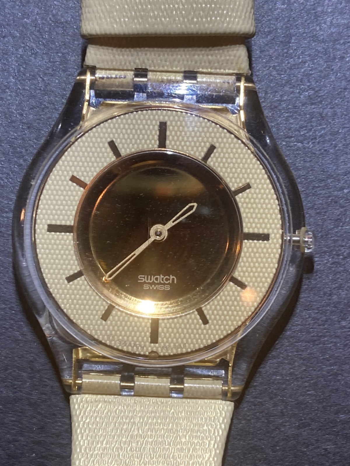 Swatch Watch “Skin Thine” SFK155 Retro Vintage Women’s Wristwatch