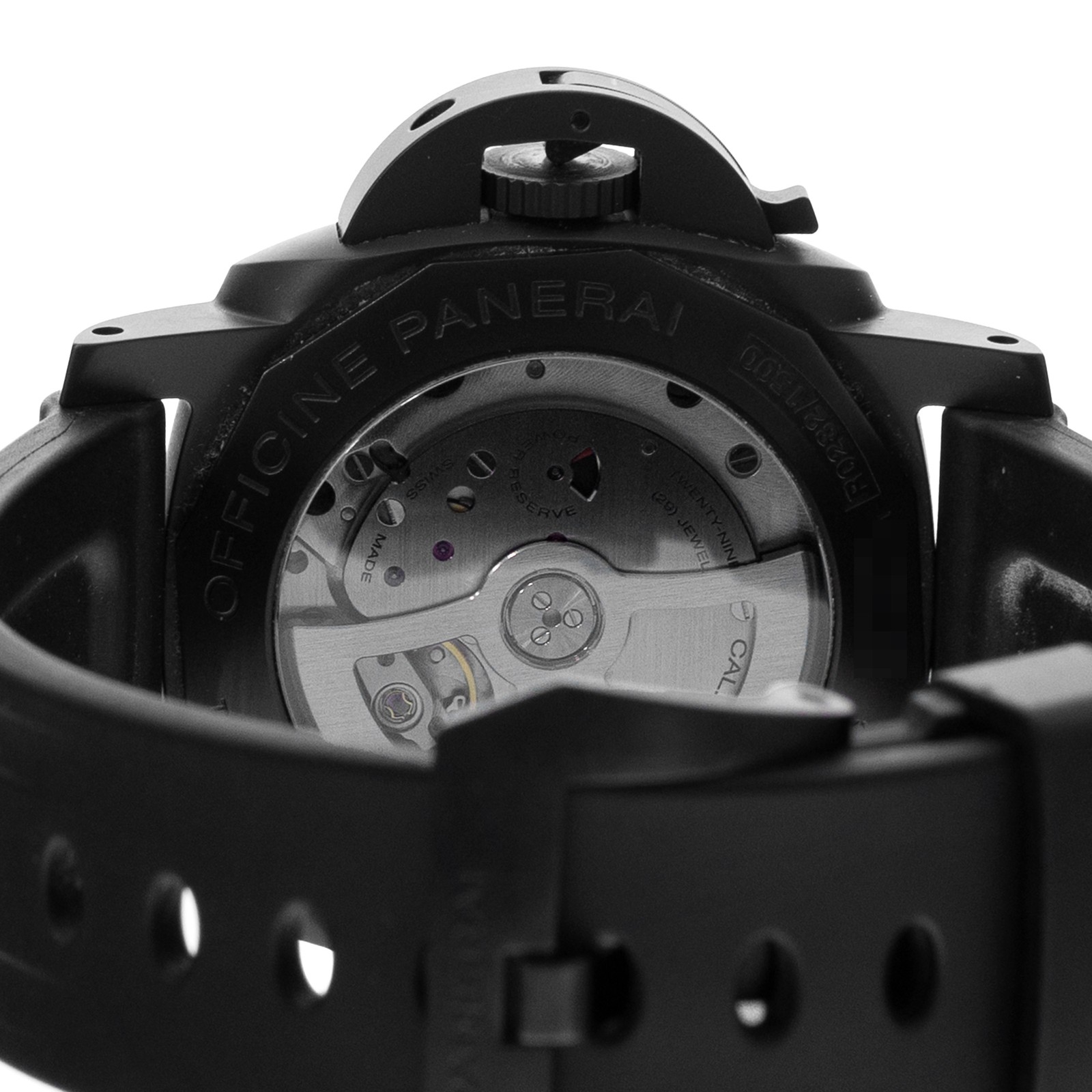 Panerai Luminor 1950 3 Days GMT PAM00441 44mm Ceramic Mens Watch Box Papers 2015