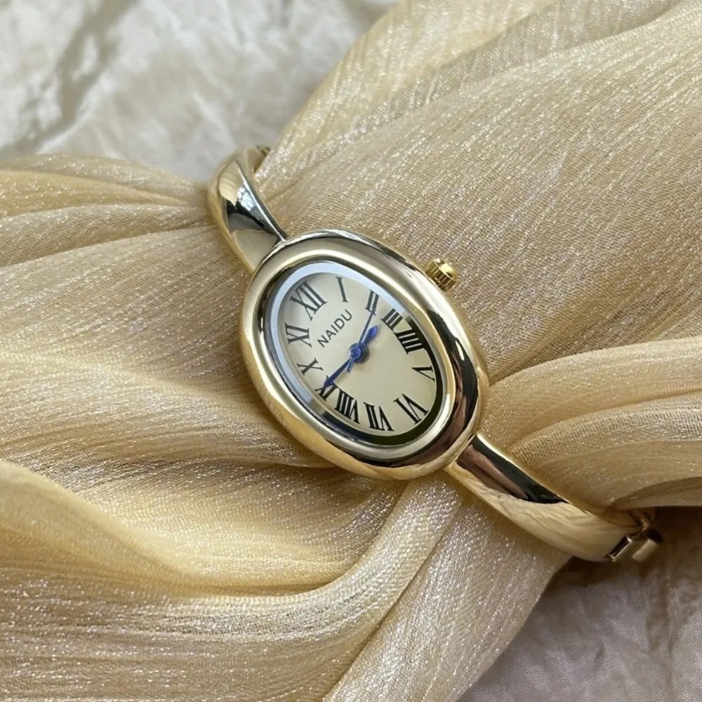 Famous Brand Bracelet Watch Stainless Steel Strap Gold Watch Fashion Dial Ladies