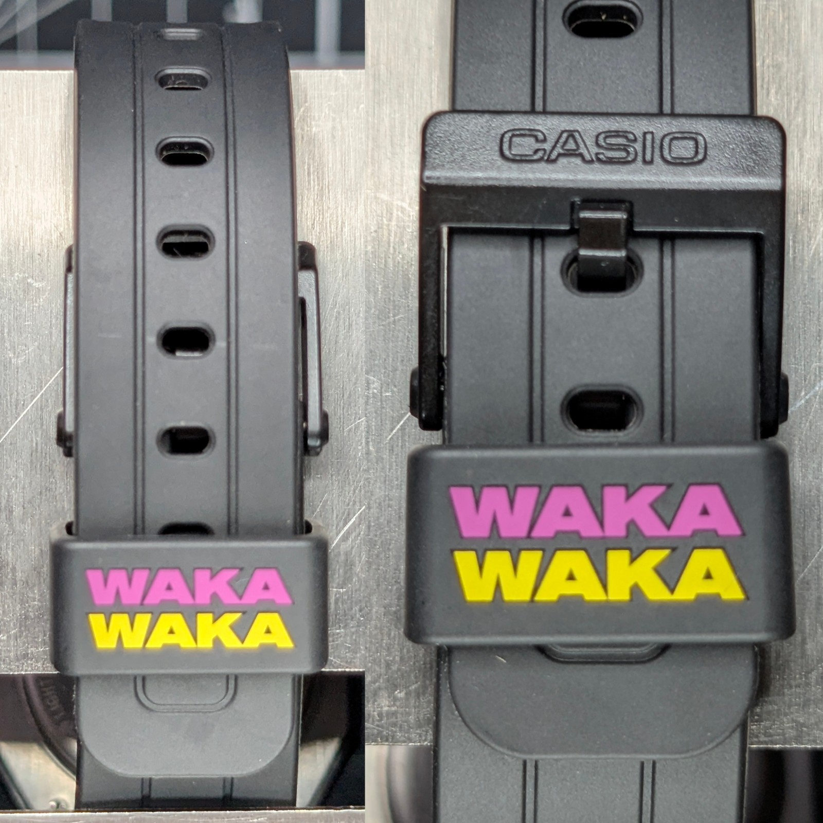 Casio PAC-MAN F-91 Collab Limited Standard Digital Black Yellow Pink F-91WPC-1A
