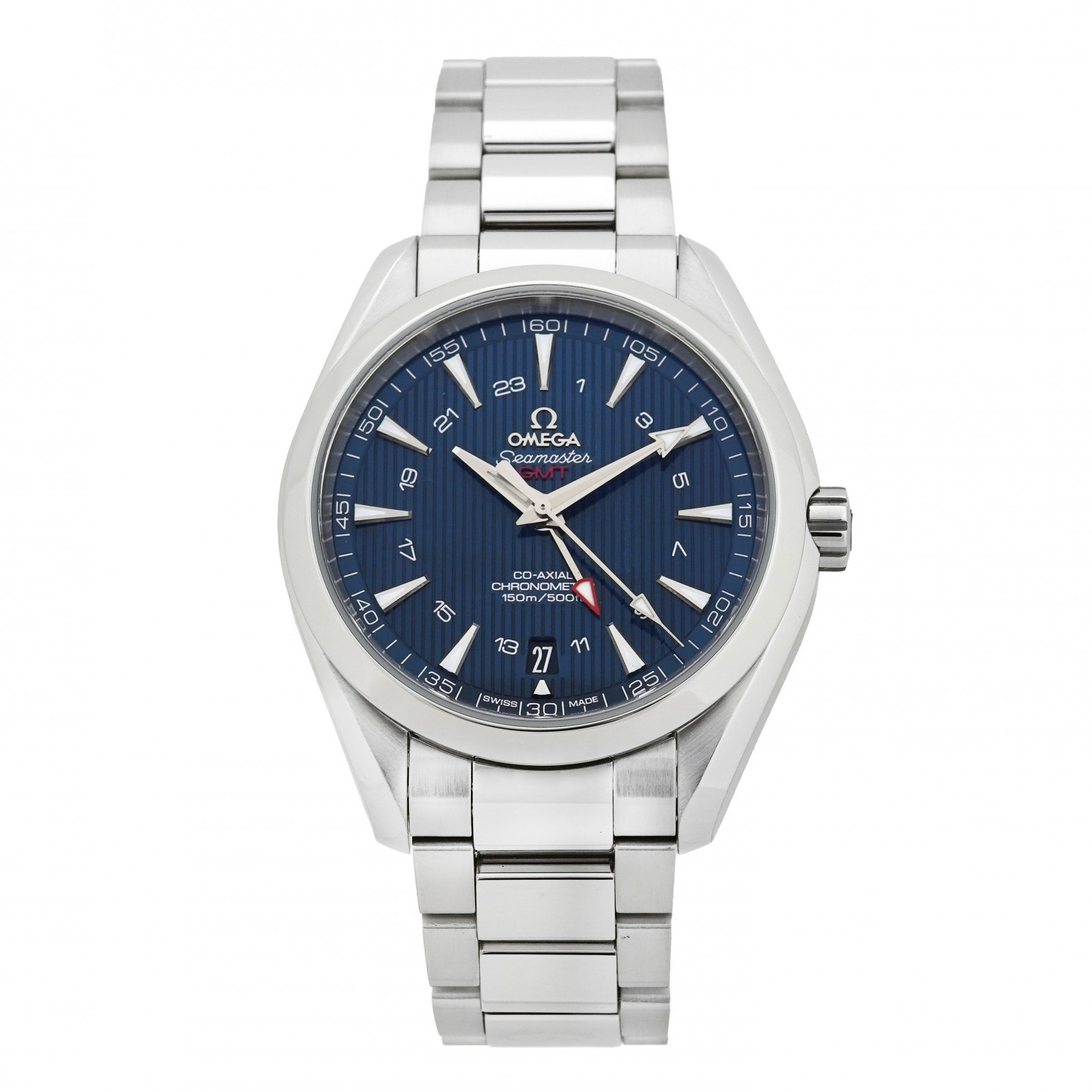 OMEGA Seamaster Aqua Terra GMT 231.10.43.22.03.001 Automatic navy Dial Men