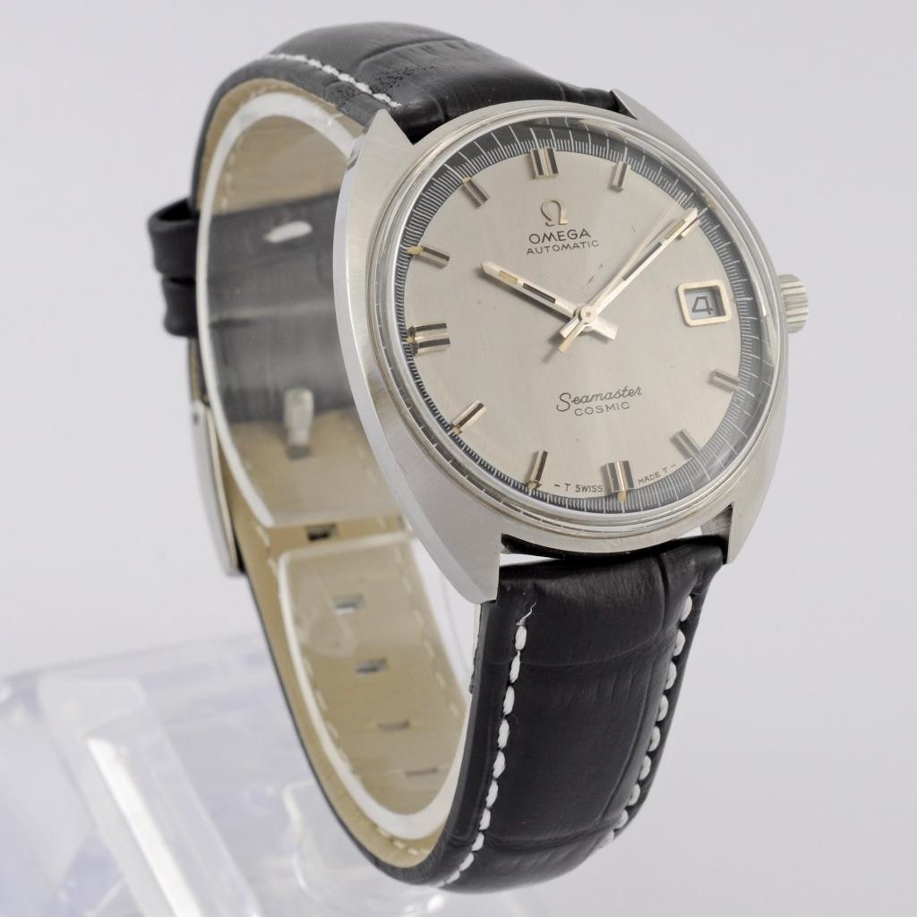 0% TARIFFS OMEGA SEAMASTER COSMIC DATE AUTOMATIC REF 166.026 NICE VINTAGE DIAL