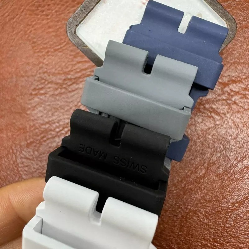 23/20 mm Replacement Rubber Watch Strap Fits Vacheron Constantin QUAI DE L’ILE