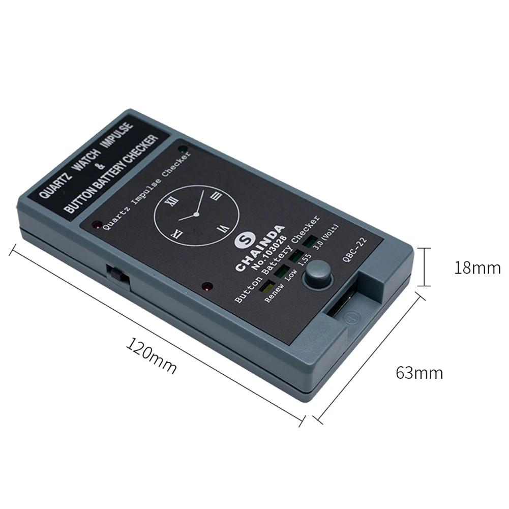 Quartz Pulsed Watch Movement Tester Watch Button Battery Level Checker Tools