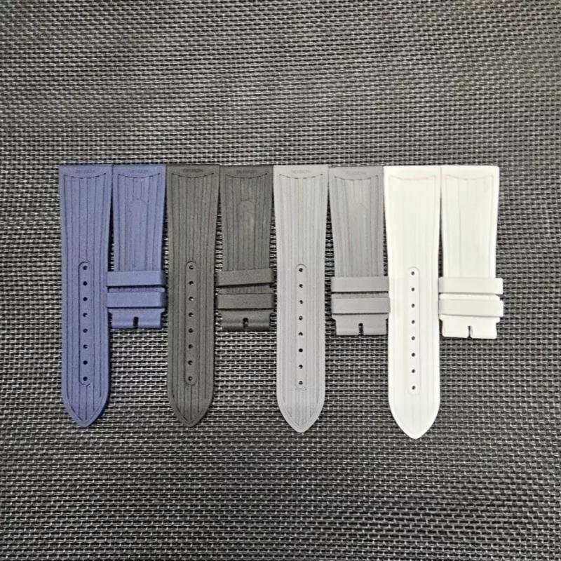 23/20 mm Replacement Rubber Watch Strap Fits Vacheron Constantin QUAI DE L’ILE