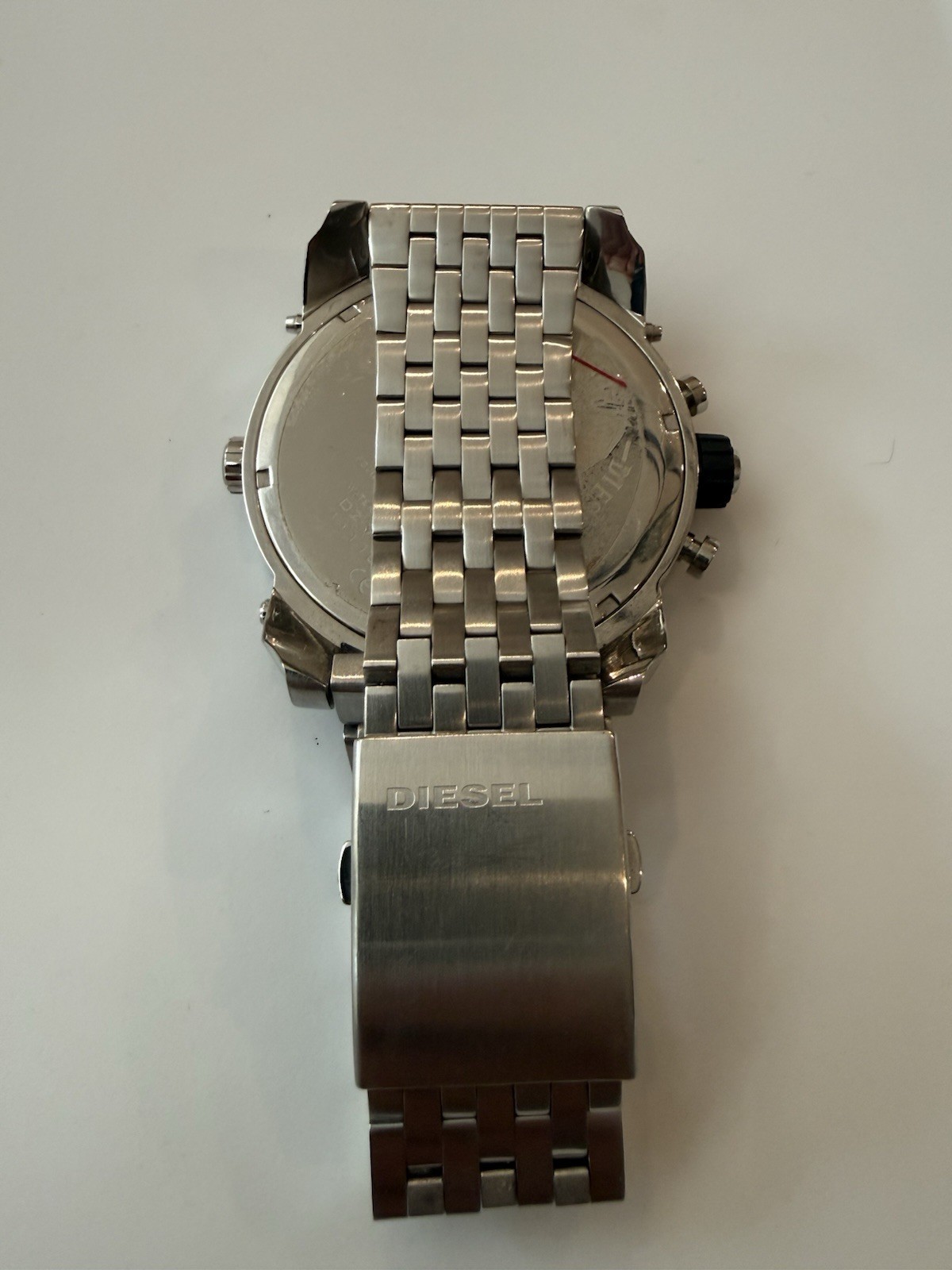 Diesel Only The Brave Chronograph Quartz Men’s Watch 57mm 3 BAR Black Dial