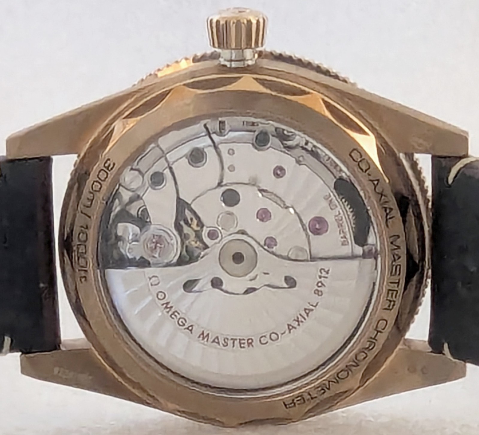 New Omega Seamaster 300 Heritage Bronze Gold Watch Box&Cards 234.92.41.21.10.001
