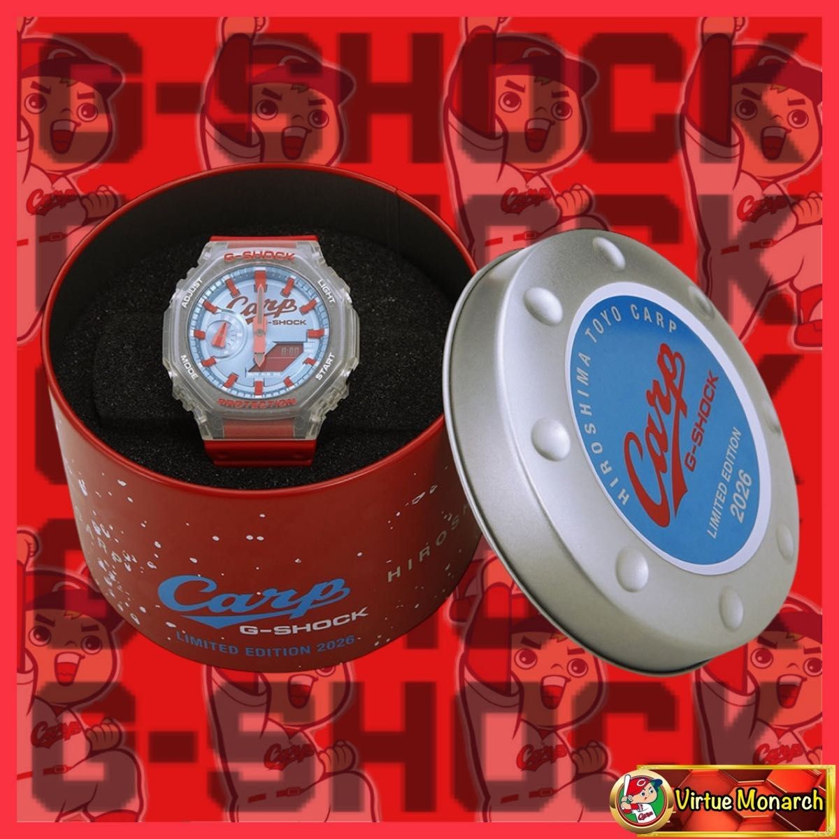 G SHOCK 2026 Model Hiroshima Toyo Carp