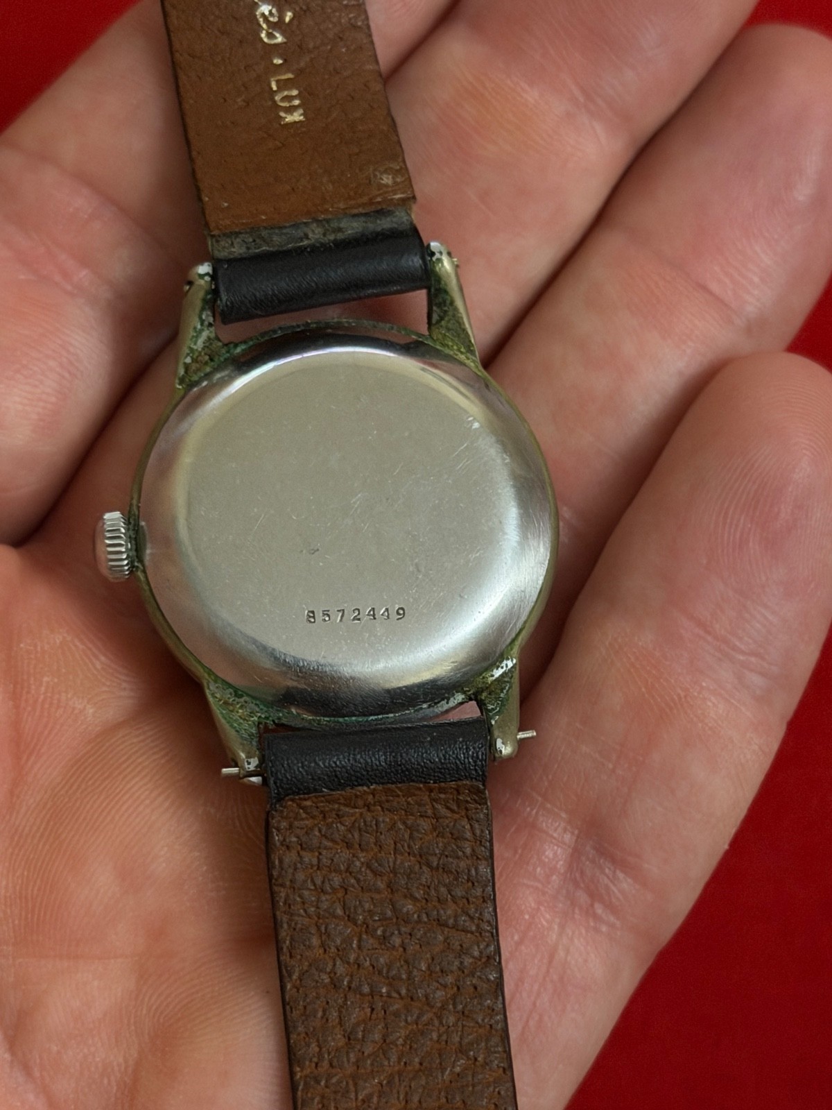 Zenith Sporto Cal. 12.4. P.6 1940s Men’s Watch Manual Wind Read Description