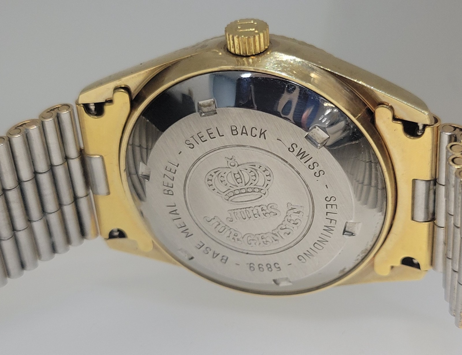 Vintage Jules Jurgensen “President” gold filled Stainless Self-winding Watch