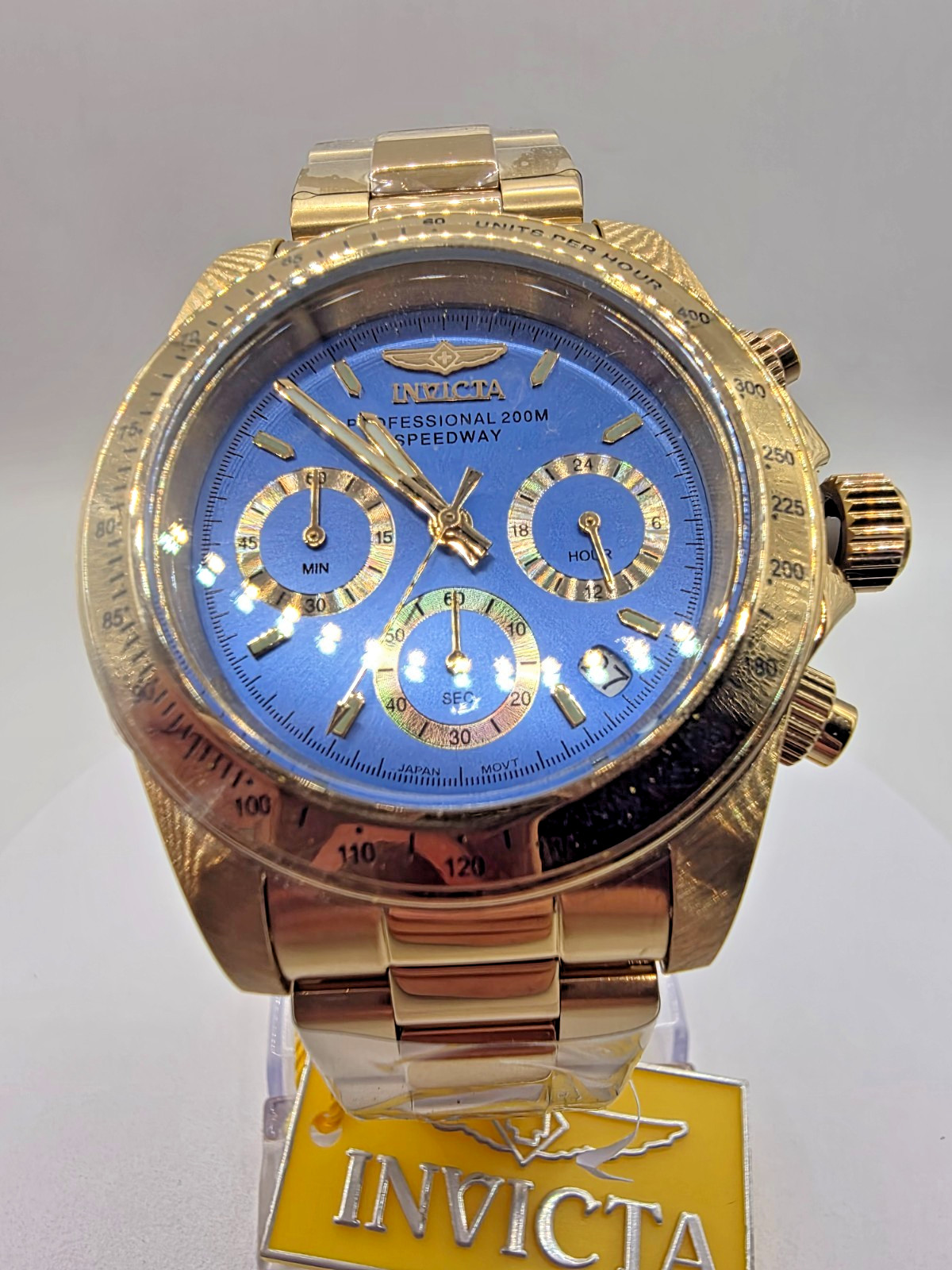 18256 Invicta Ladies Watch Speedway Chronograph Blue Dial Sold Out