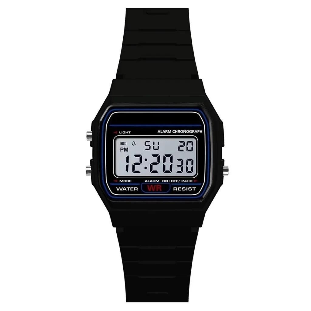 F 91w Classic Digital Resin Strap Watch Stopwatch Chronograph Sport Unisex Men