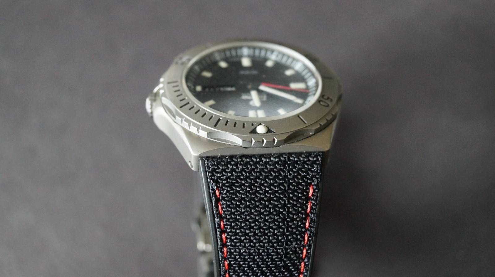 Tutima M2 Seven Seas 6151-01 Titanium black date day case 44mm 500m automatic