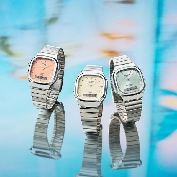 AQ-240E-7A2JF CASIO CLASSIC Unisex Watch Retro modern style