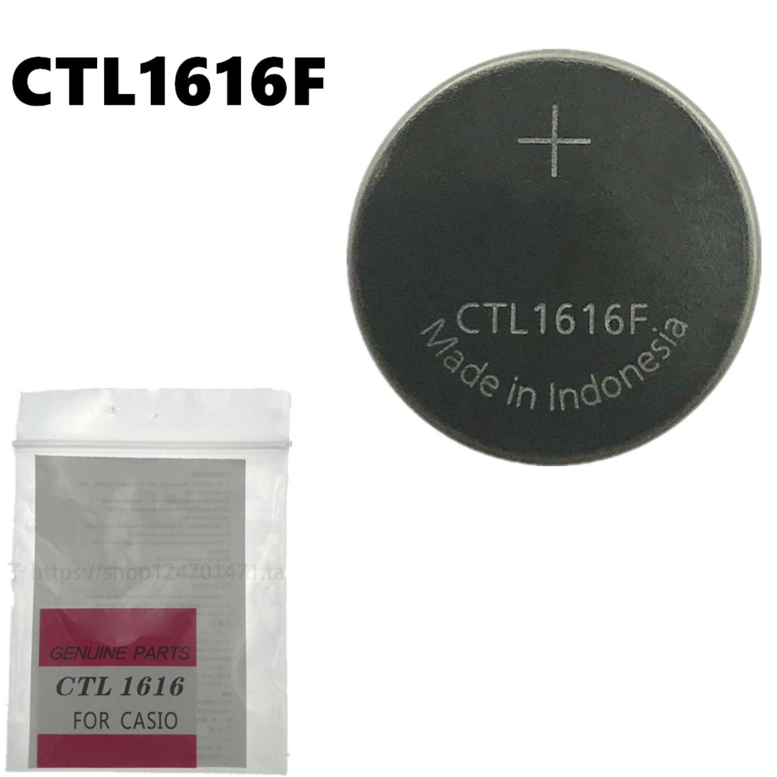 CTL1616 CTL1616F 1616 CTL Solar Power Rechargeable Battery 100% Original Parts