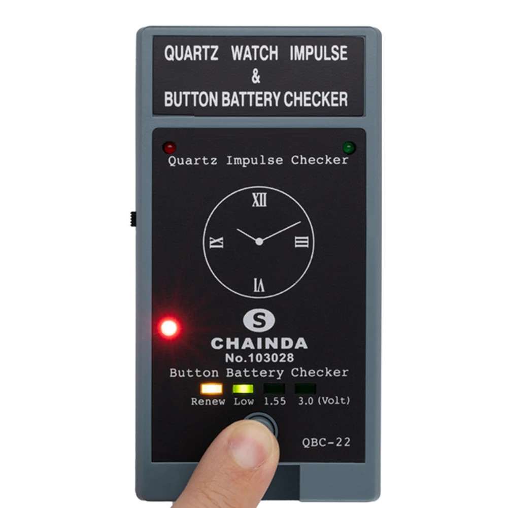 Quartz Pulsed Watch Movement Tester Watch Button Battery Level Checker Tools