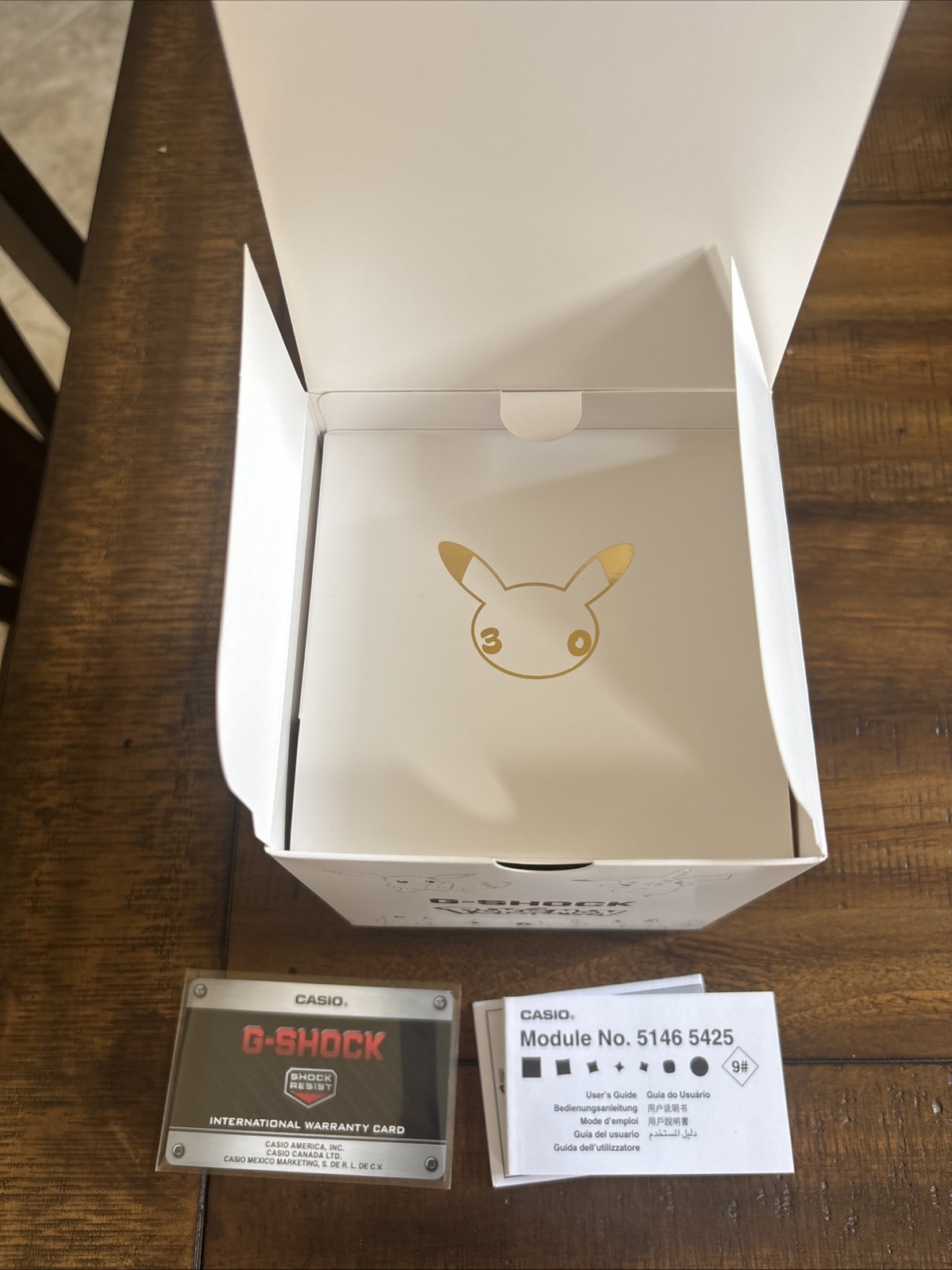 CASIO Pokémon x G-SHOCK GA-110PKM-7AJR 30th Anniversary