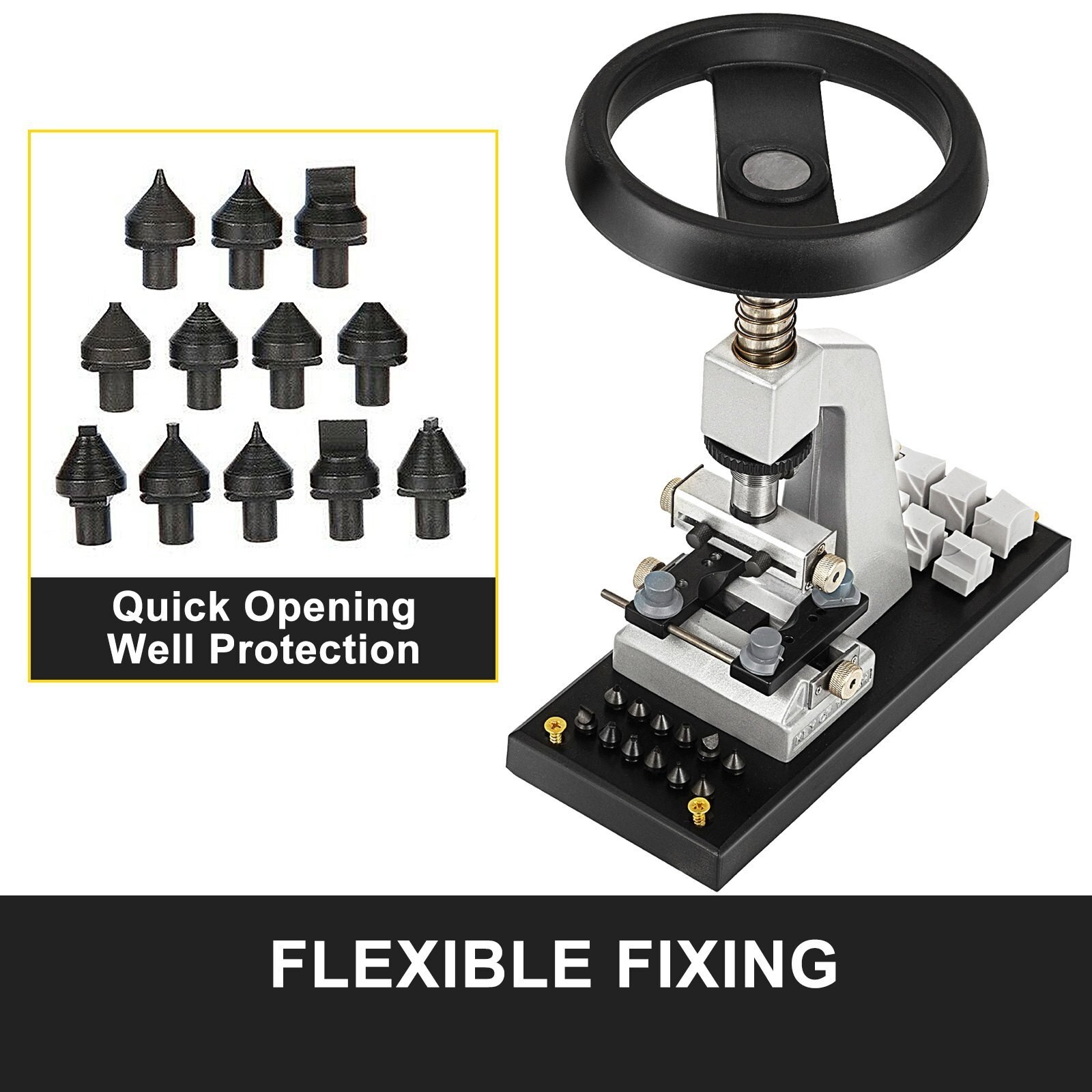 5700 Adjustable Watch Case Back Opener Unlock Caseback Machine Screw Watch Repai