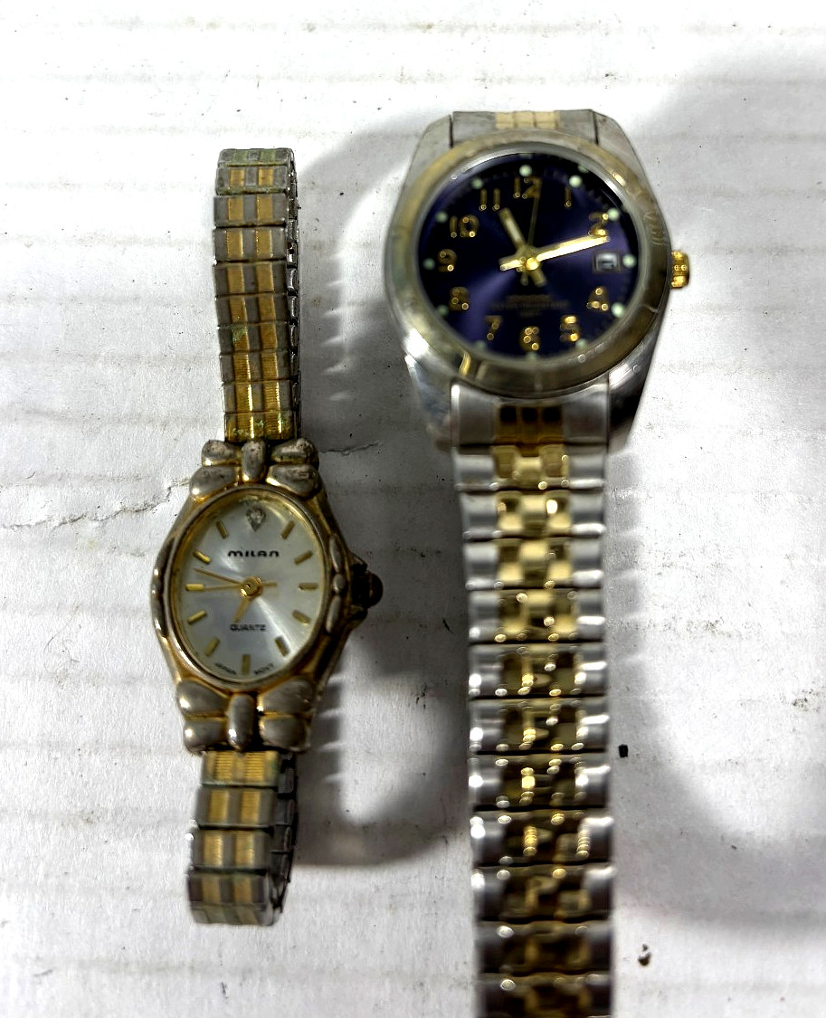 Lot Of 7 Wrist Watches For Parts Or Repair