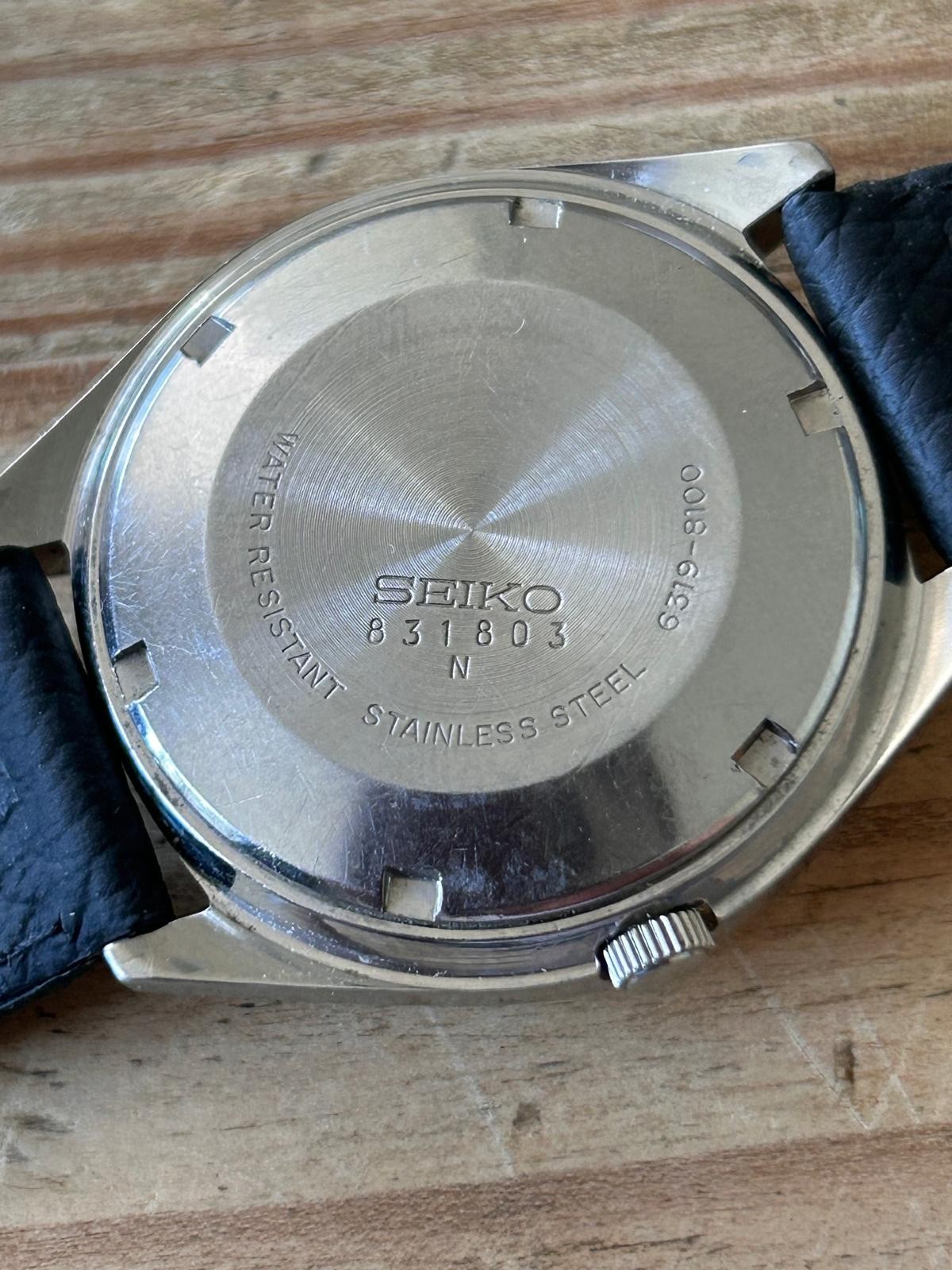 Beautiful Vintage Seiko 5 Automatic Day/Date Watch REF#6319-8100