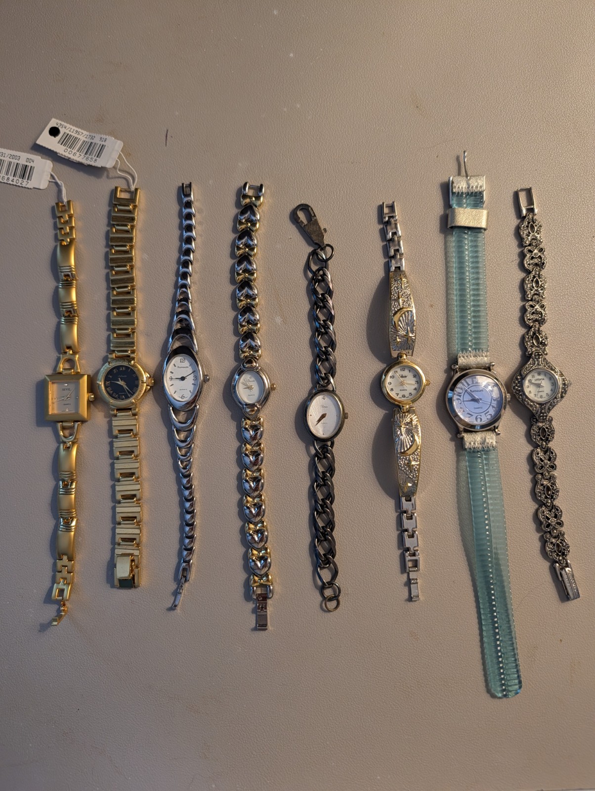 Lot Of 8 Women’s Vintage Watches Timex Utopia Rumours UNTESTED/NEED BATTERIES
