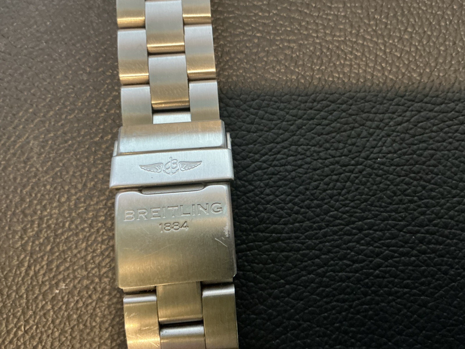 100% AUTHENTIC BREITLING COLT BRUSHED STEEL BRACELET 22-20mm 157A