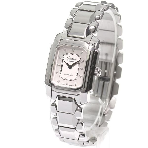 Glashütte Original Senator Chronograph 23mm Silver Dial Manual Wind Watch #C4691