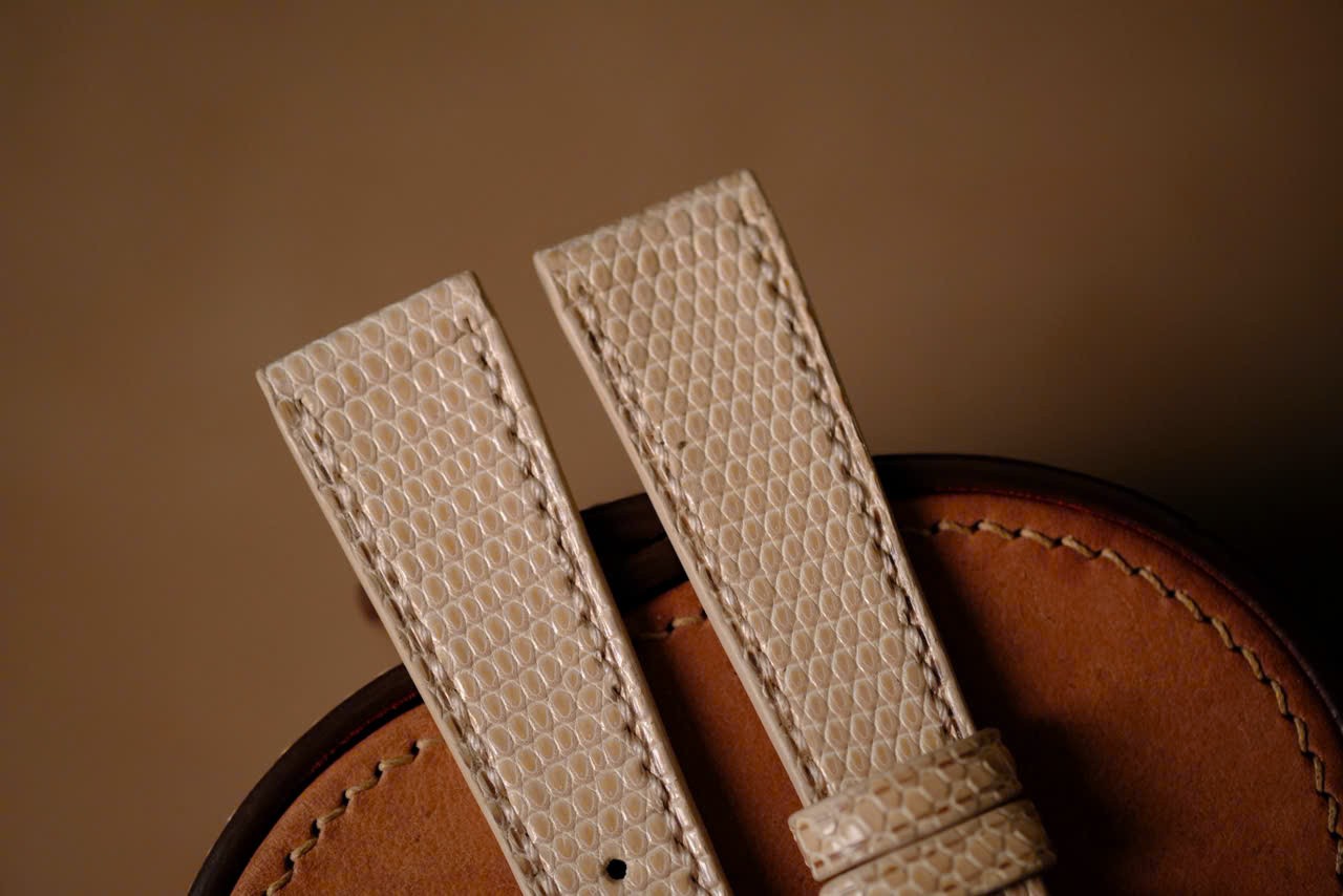 Handmade very thin black watch strap watch band size 20/16 (or size 21 19 18…)