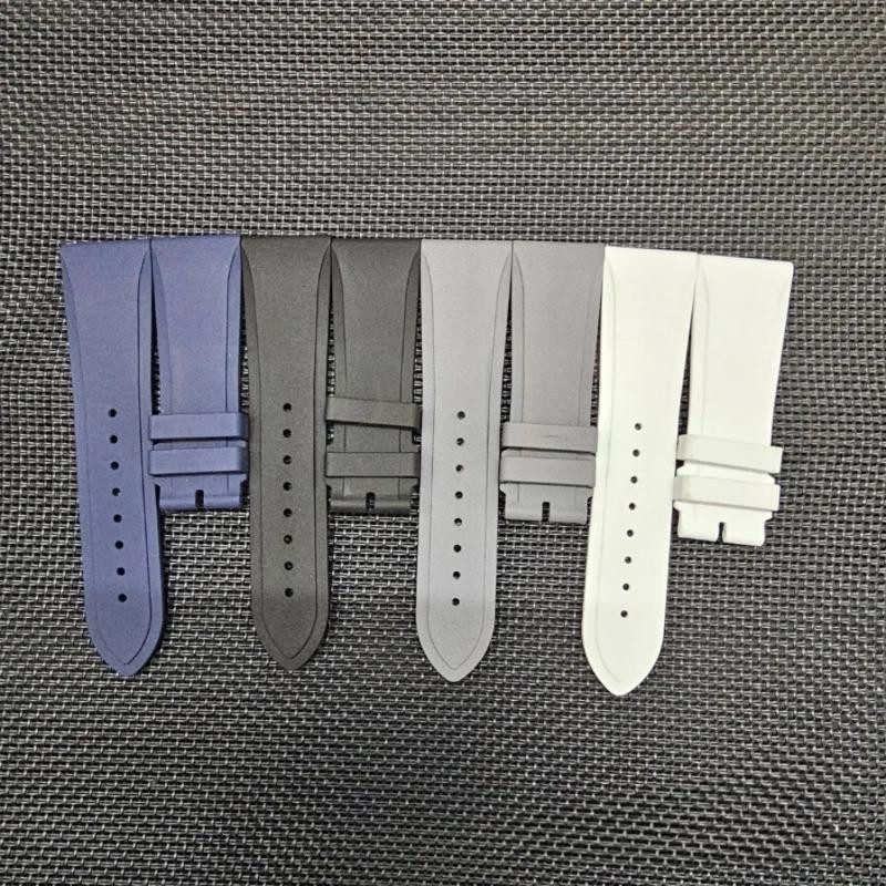 23/20 mm Replacement Rubber Watch Strap Fits Vacheron Constantin QUAI DE L’ILE