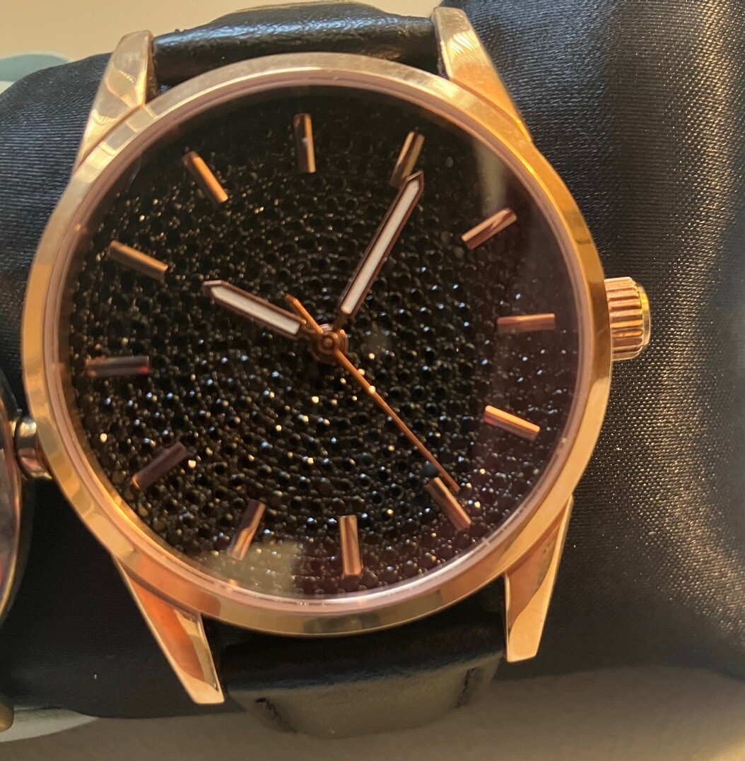 3 unisex, wrist watches preowned each will need a battery. Buyer is buying three