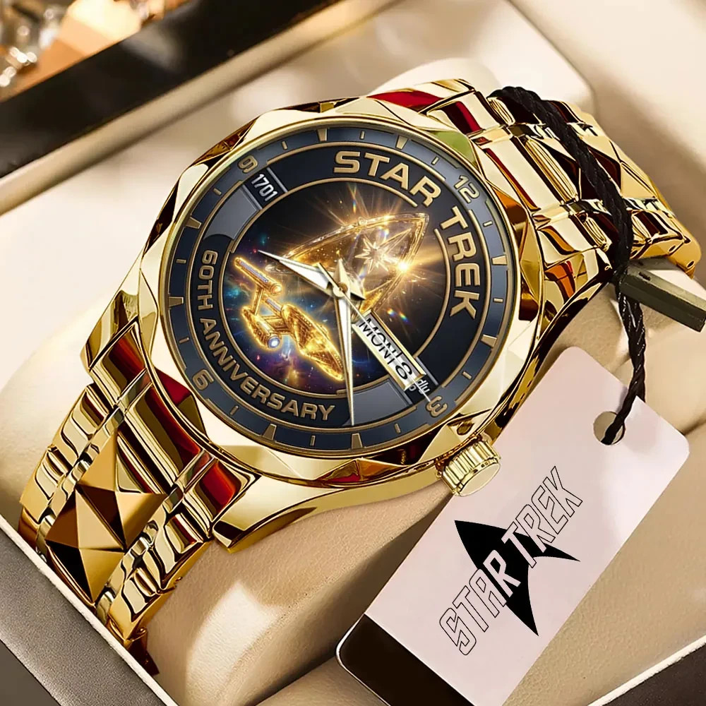 Star Trek 60th Anniversary Alloy Luxury Quartz Watch