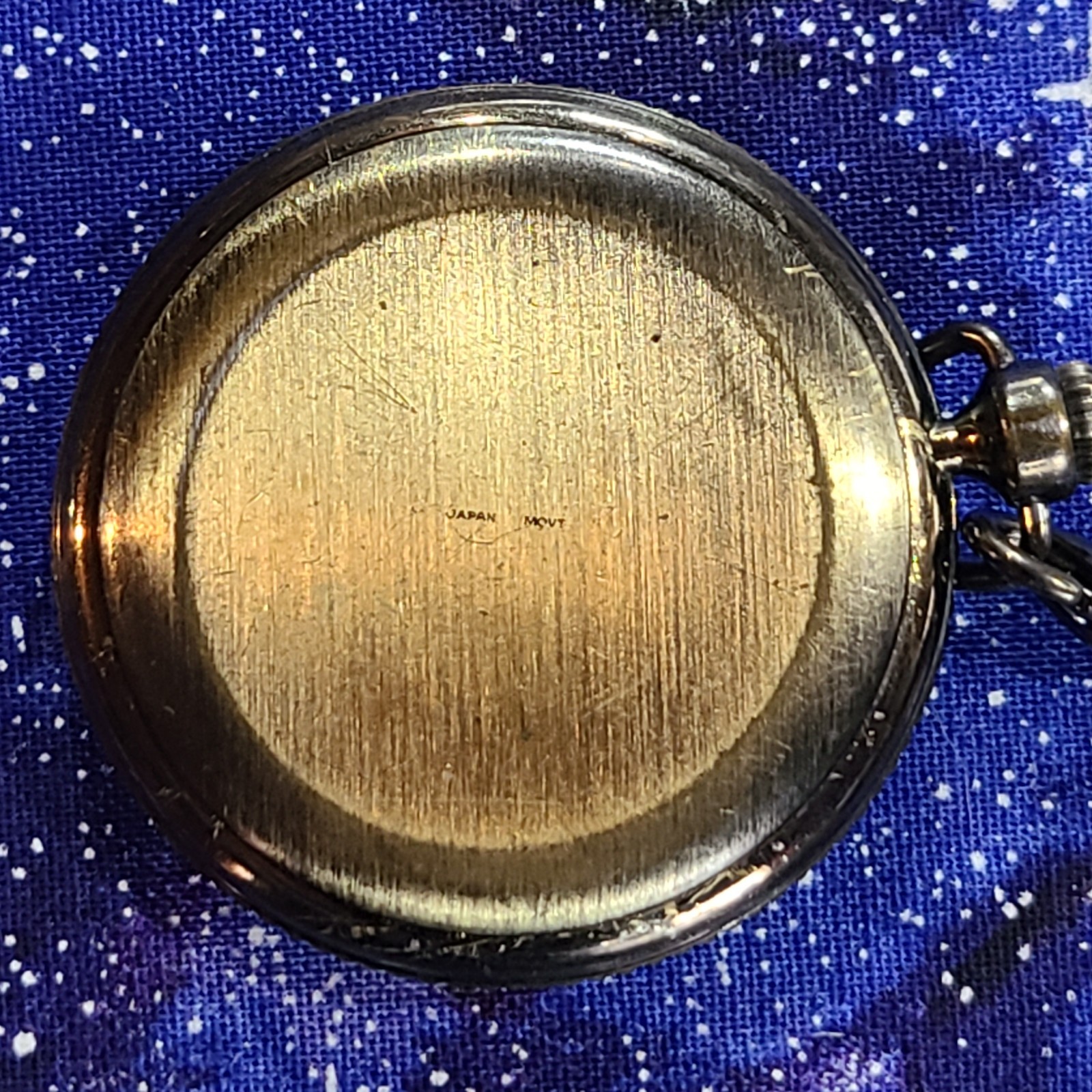 Vtg Lorus Disney Mickey Mouse Bronze Quartz Pocket Watch Fob Ready To Wear|Video
