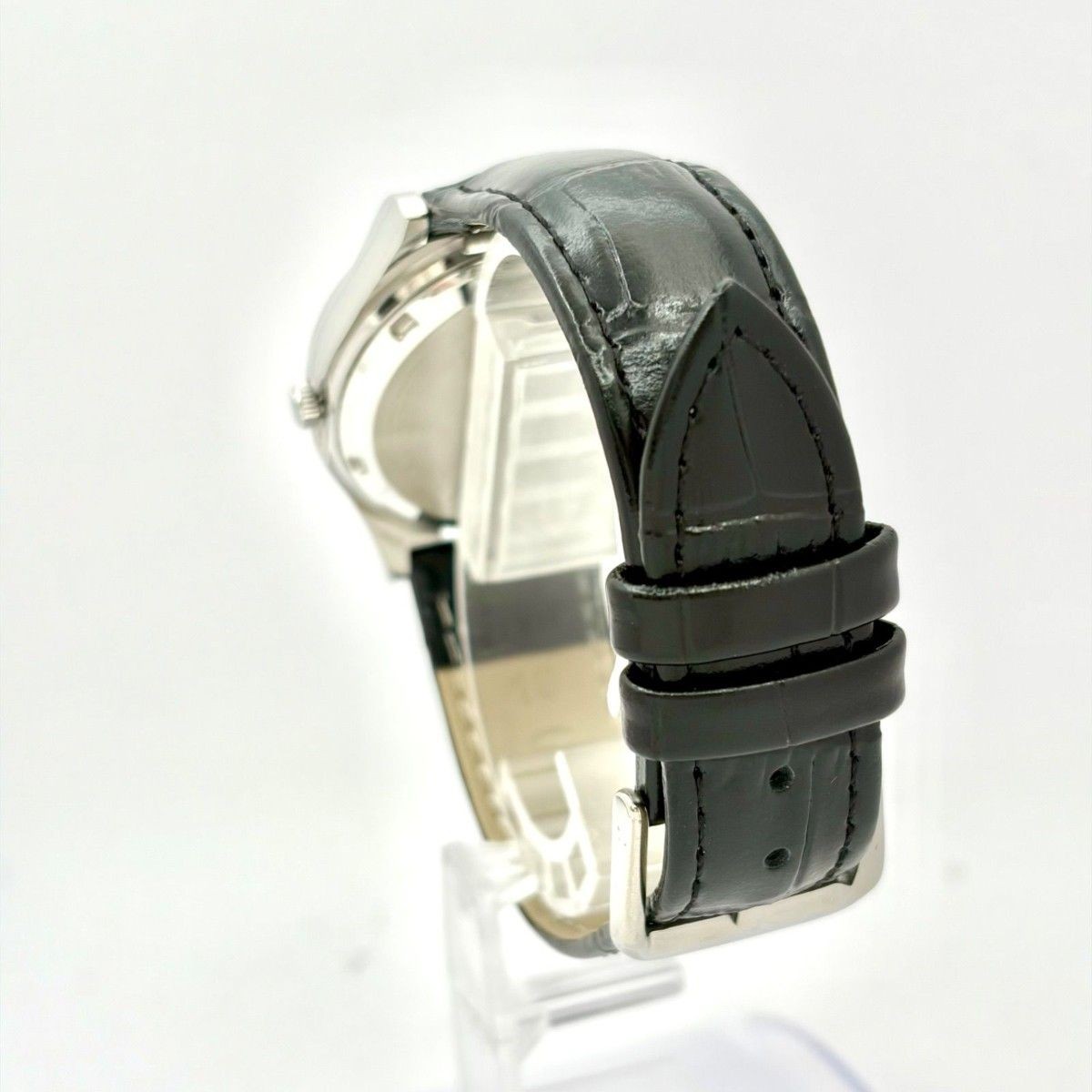 New Battery SEIKO Blind Watch Tactile Reading Men s Wristwatch Silver 7C17 8000