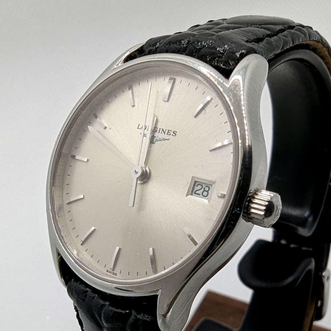 Longines Lyre L4.259.4 Silver Quartz Watch Men Japan 0713635