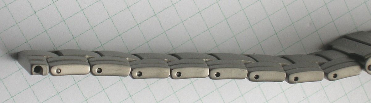 TITANUHRENARMBAND TITAN MASSIV aus dem Hause MABRO 22 mm TITANIUM SOLID BRACELET