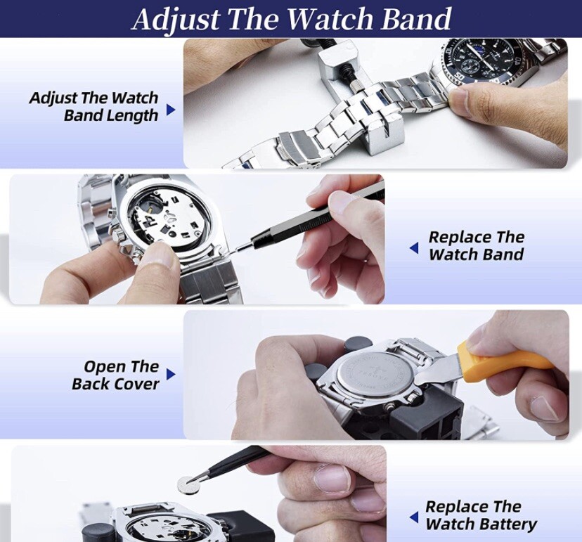 Eventronic Watch Repair Kit, Professional Watch Battery
