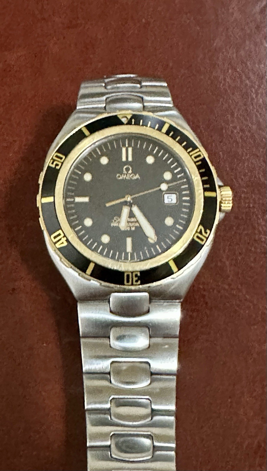 Omega Seamaster 200 M Professional 396.1061 Pre Bond 38mm Quartz 18K/SS