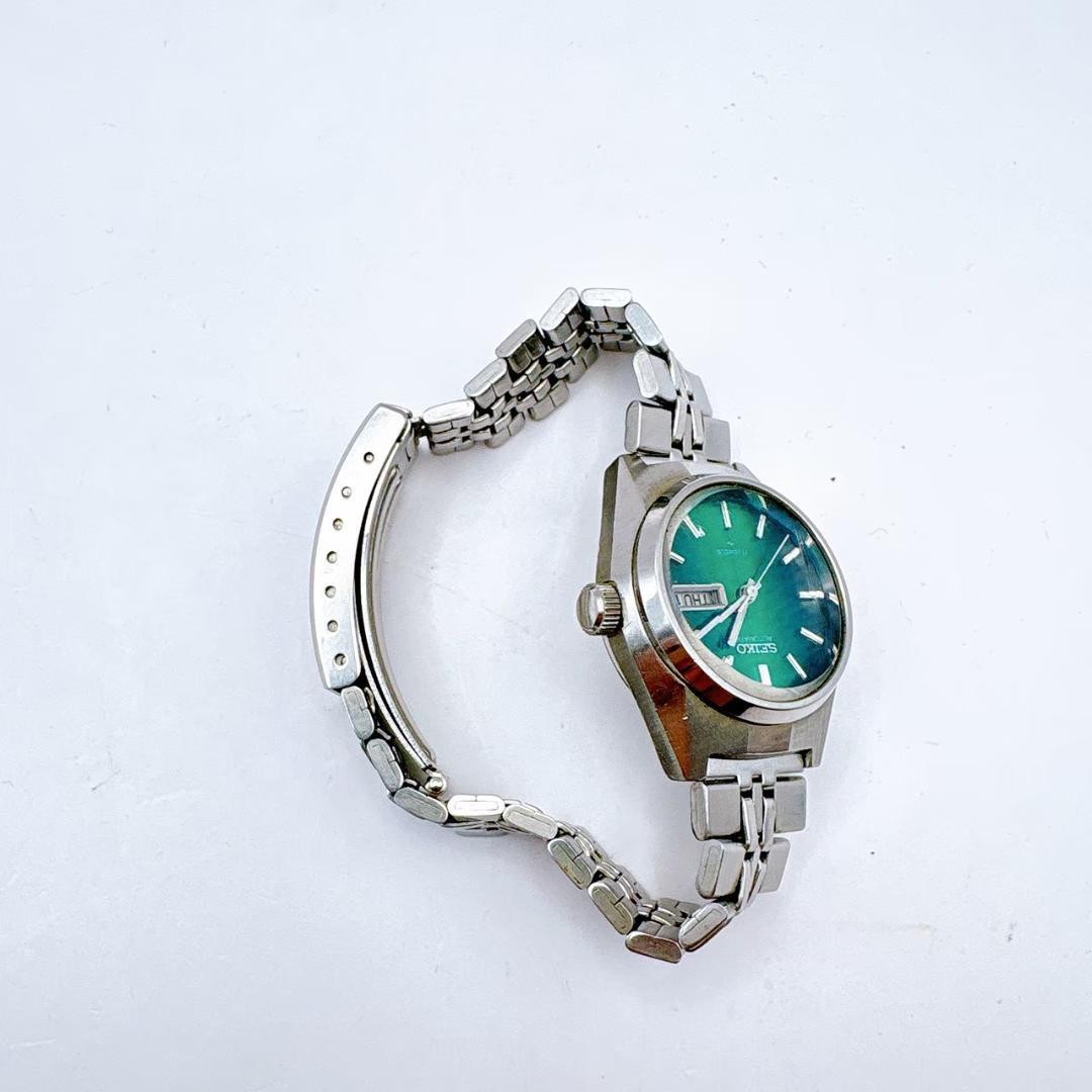 [Working Condition] SEIKO Automatic Watch 2206-0720 Green Dial