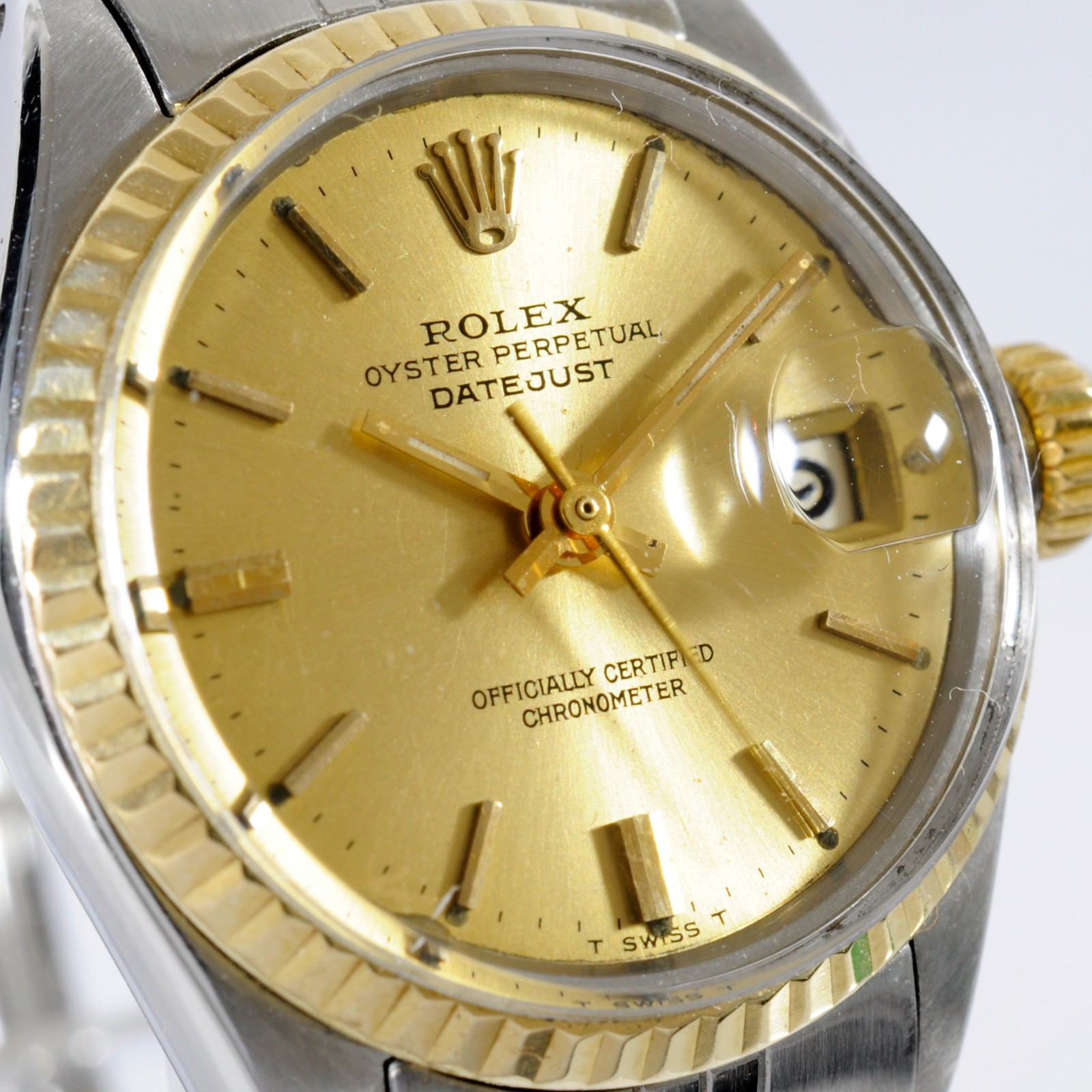 NO TARIFFS FINE 1969′ LADIES ROLEX OYSTER PERPETUAL DATEJUST REF 6517 AUTOMATIC