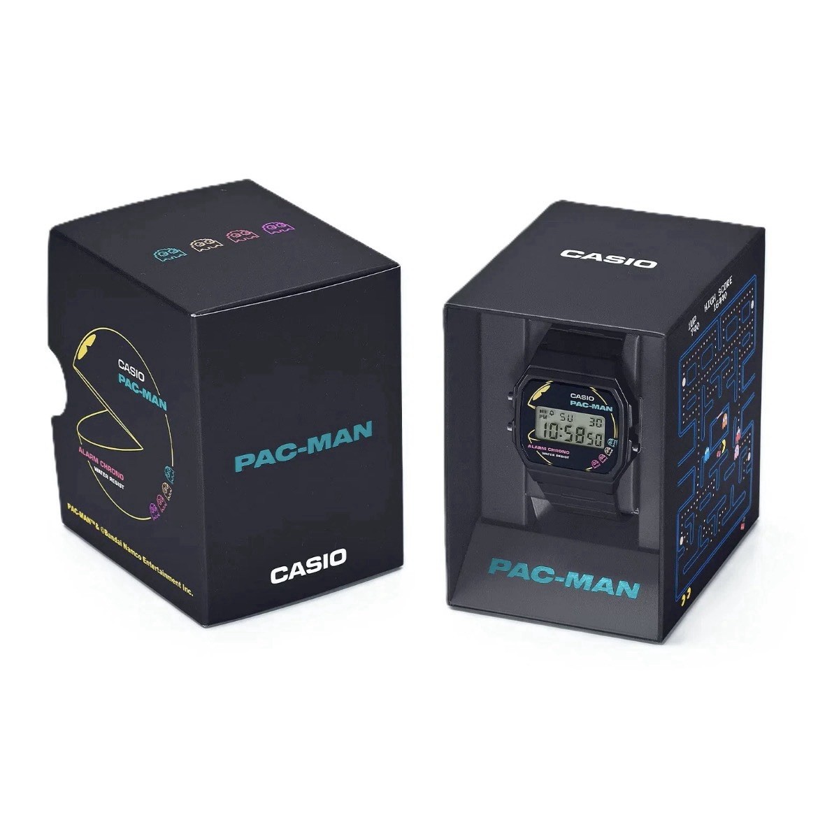 Casio Pac-Man 45th Anniversary Collaboration Series Digital Watch F-91WPC-1A