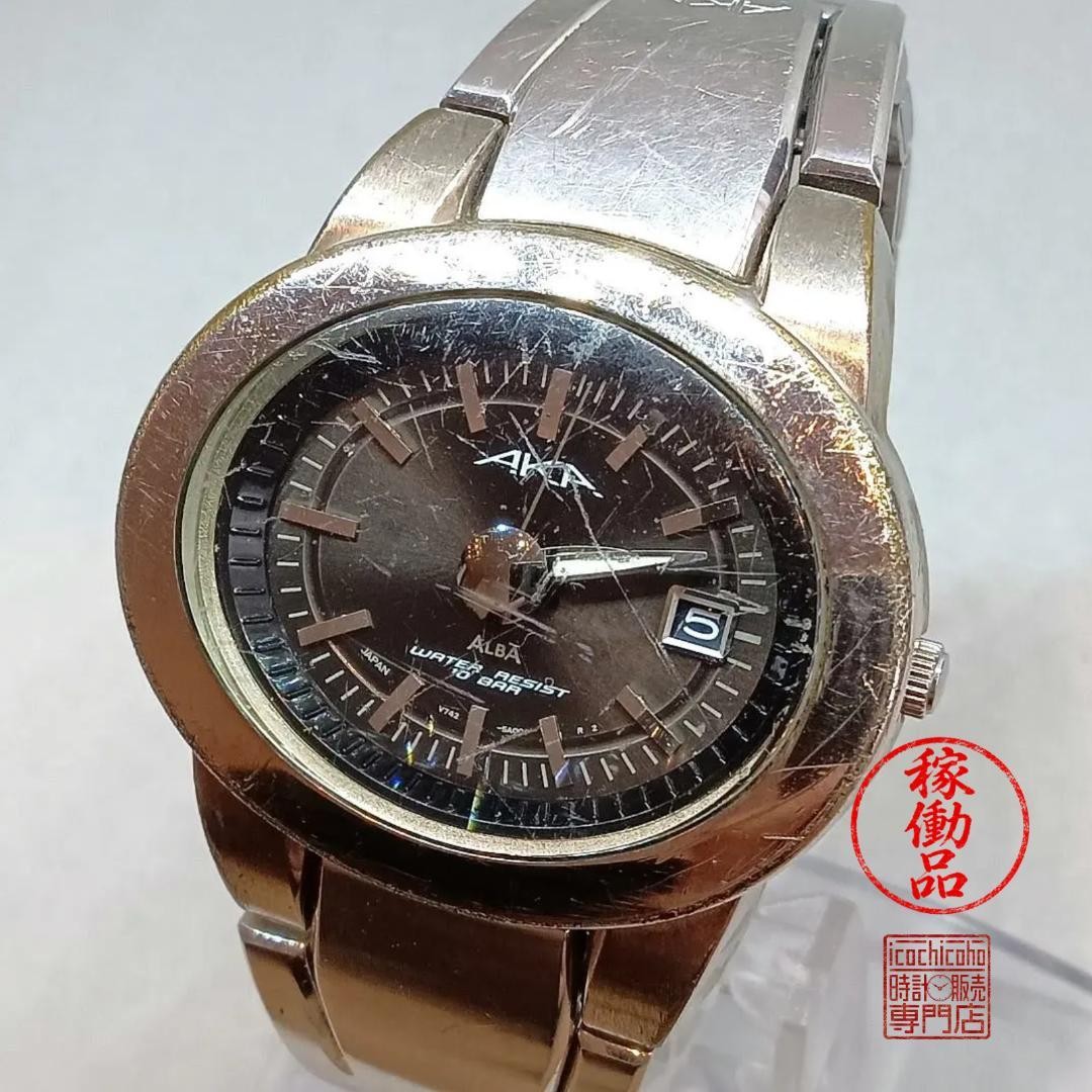 1999s Seiko ALBA AKA V742-5A40 Men’s Oval Watch