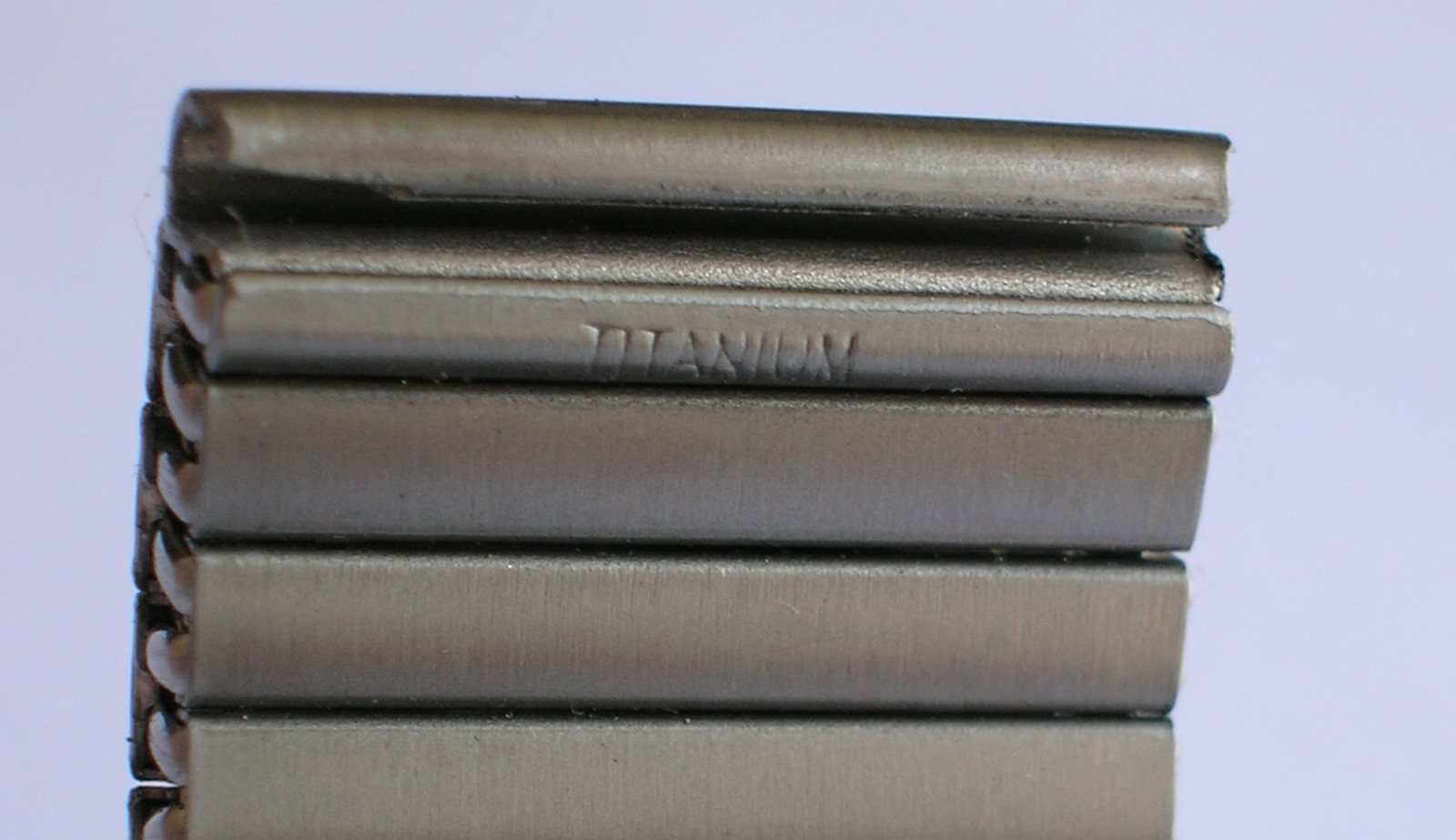 MABRO PEBRO TITAN FLEX TITANUHRENARMBAND FLEXBAND Wahl 20 mm, 21, 22 mm Titanium