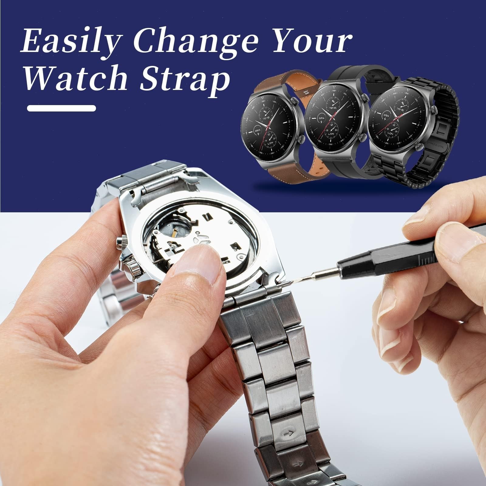 Eventronic Watch Repair Kit and Watch Press Tool Set