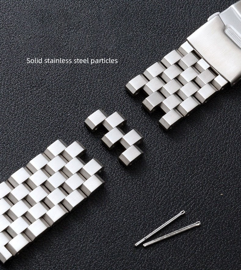 18-24mm Solid Brushed Stainless Steel Watch Strap Band Smart Watchband US Stock